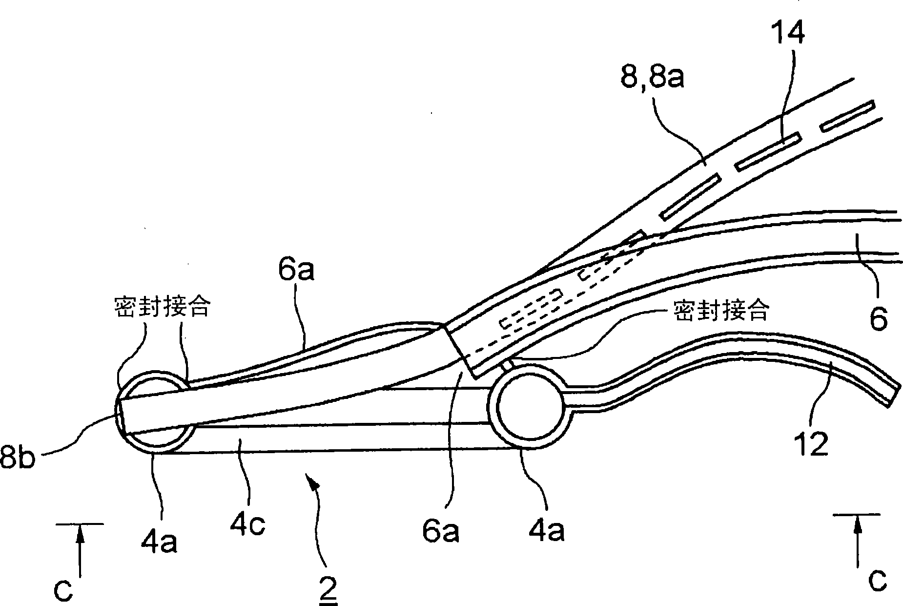 Laryngeal mask with guiding tube used for inserting stomach tube