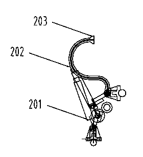 Spinning process of spinning machine with through-shaft passive winding device