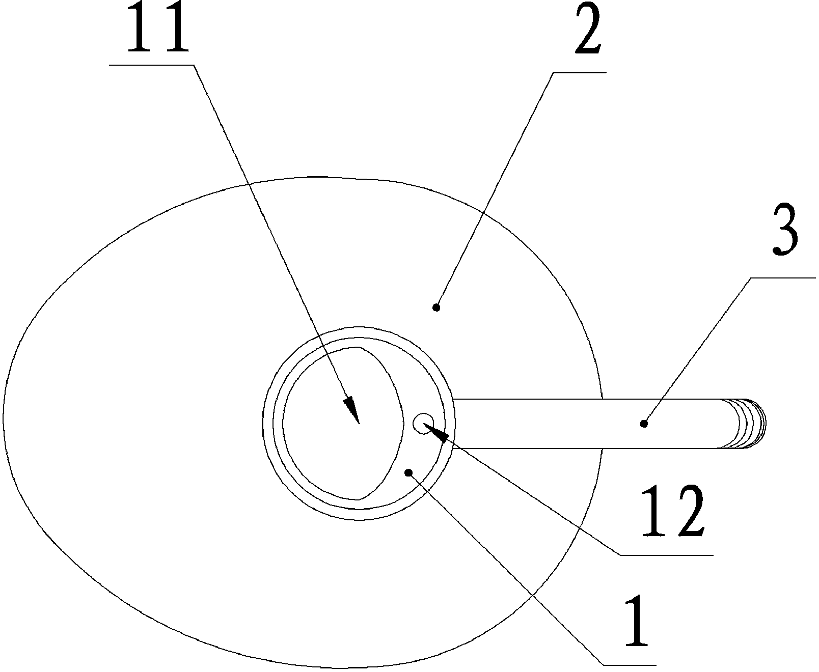 Double-cavity work sheath of flexible ureteroscope