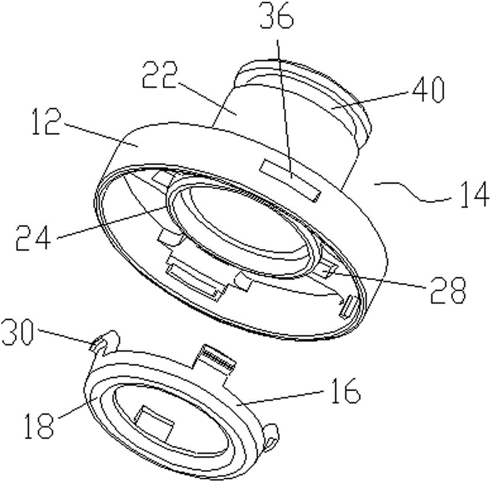 Pipe connecting component