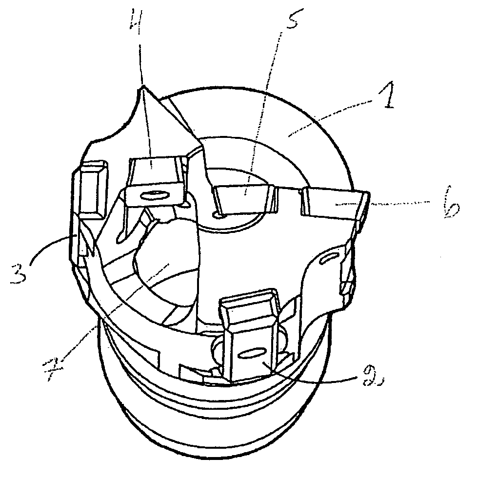 Support pads for drill heads