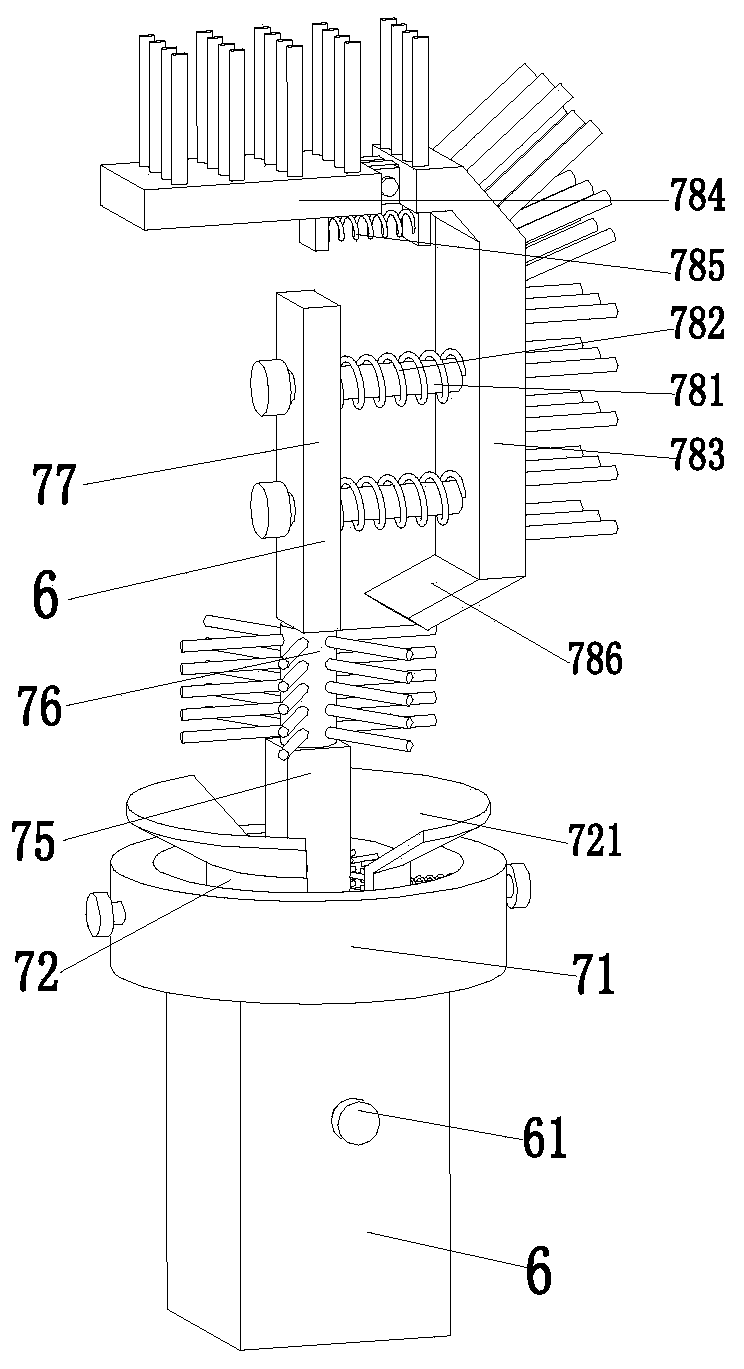 Medical glass bottle scrubbing device and scrubbing method