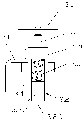 An upper tooth plate adjustment device for an edge stripper for a stenter setting machine