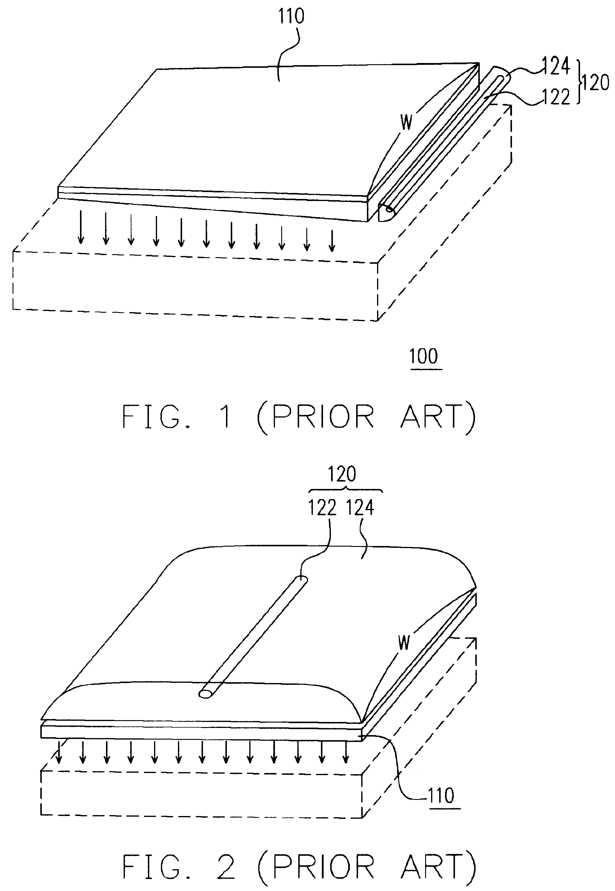 Lamp module for planar source device