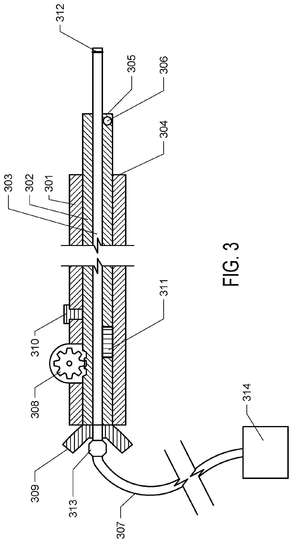 Adjustable stepped cannula