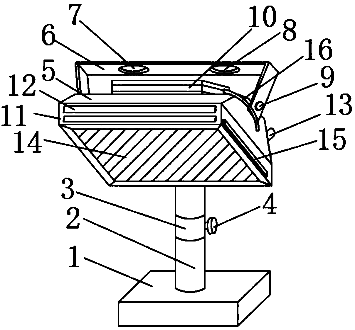 Multi-color-temperature LED lamp and color temperature adjusting system thereof