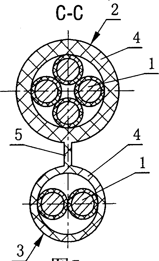 Branched wires and cables and their manufacture