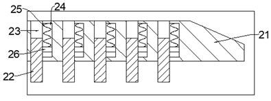 A device for detecting the finished size of shaft forgings