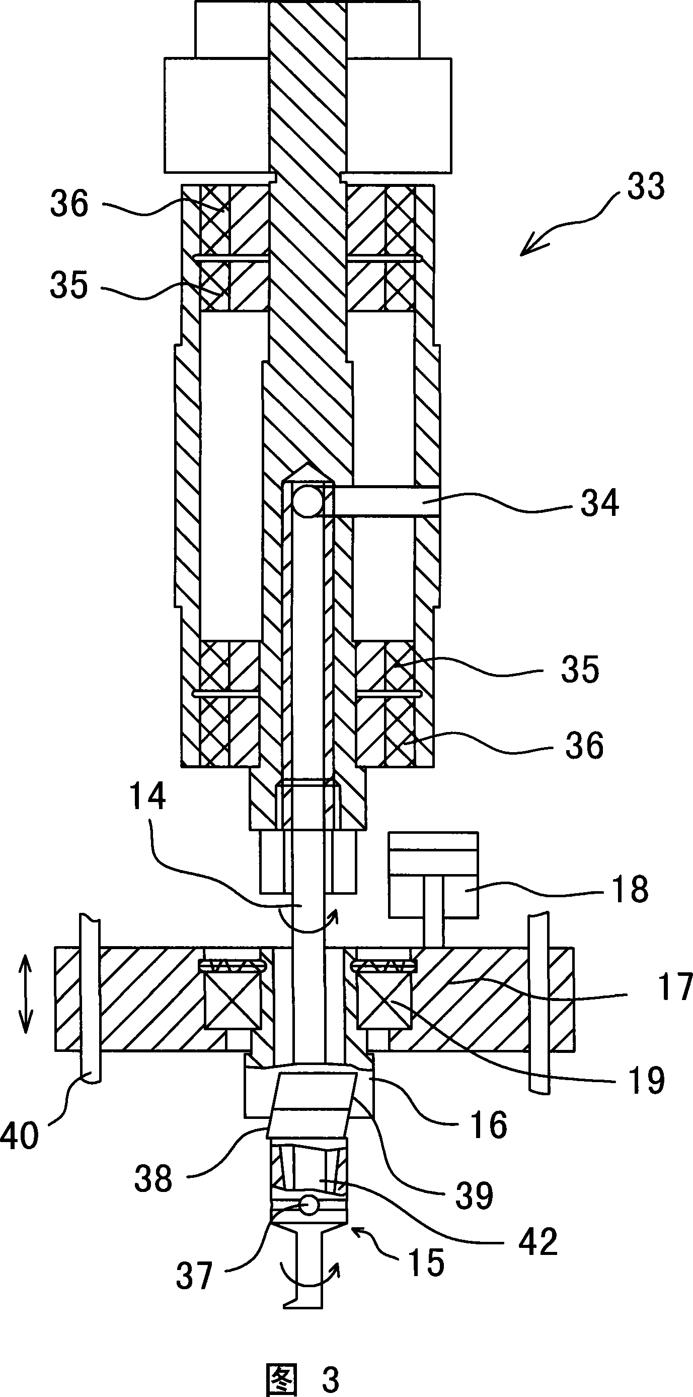 Board drilling machine head