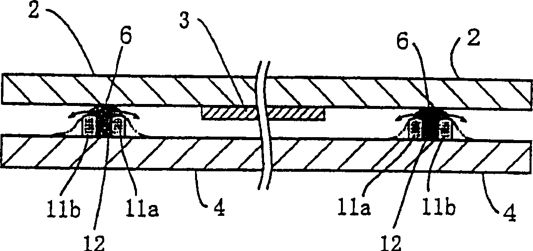 Sealing structure, sealing method and sealing unit of organic LED