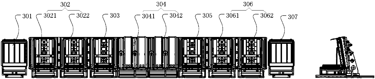 Arc ion plating device