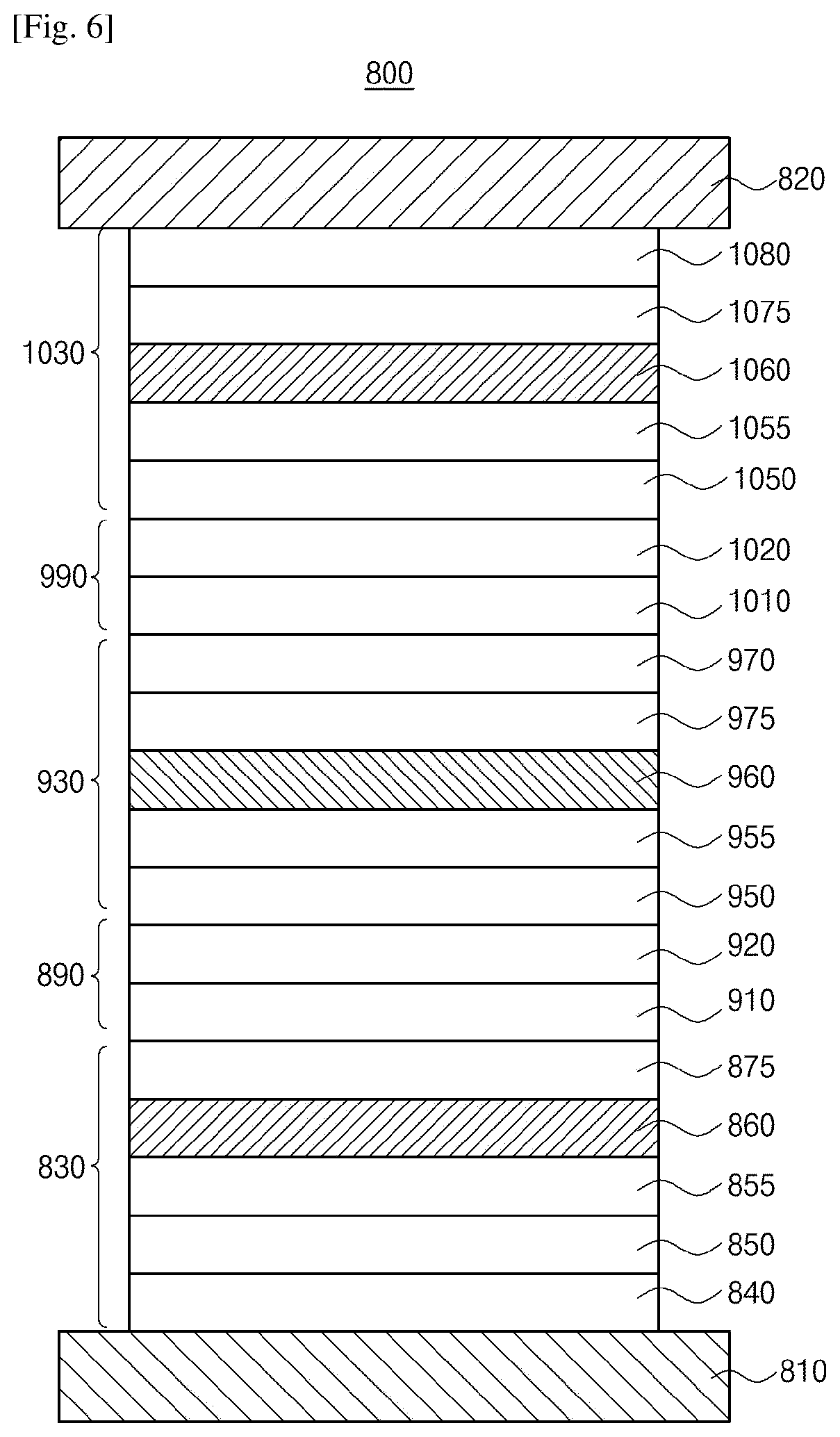 Organic light emitting diode and organic light emitting device having thereof