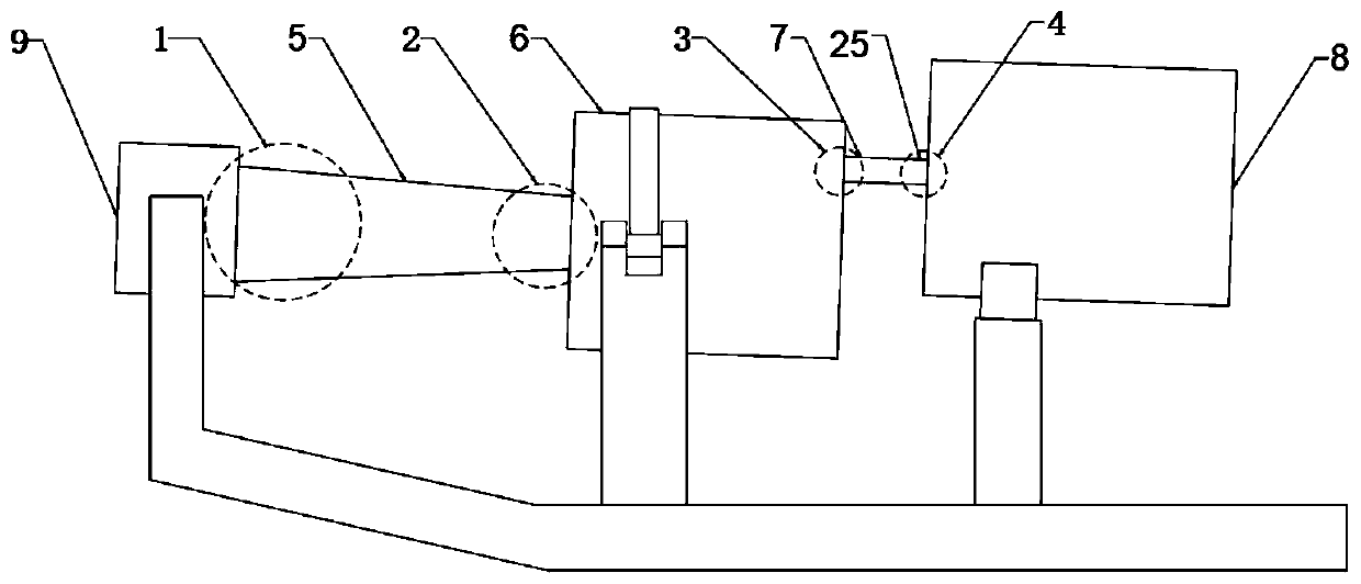 Self-driven salt mist-prevention device for offshore wind power bearing