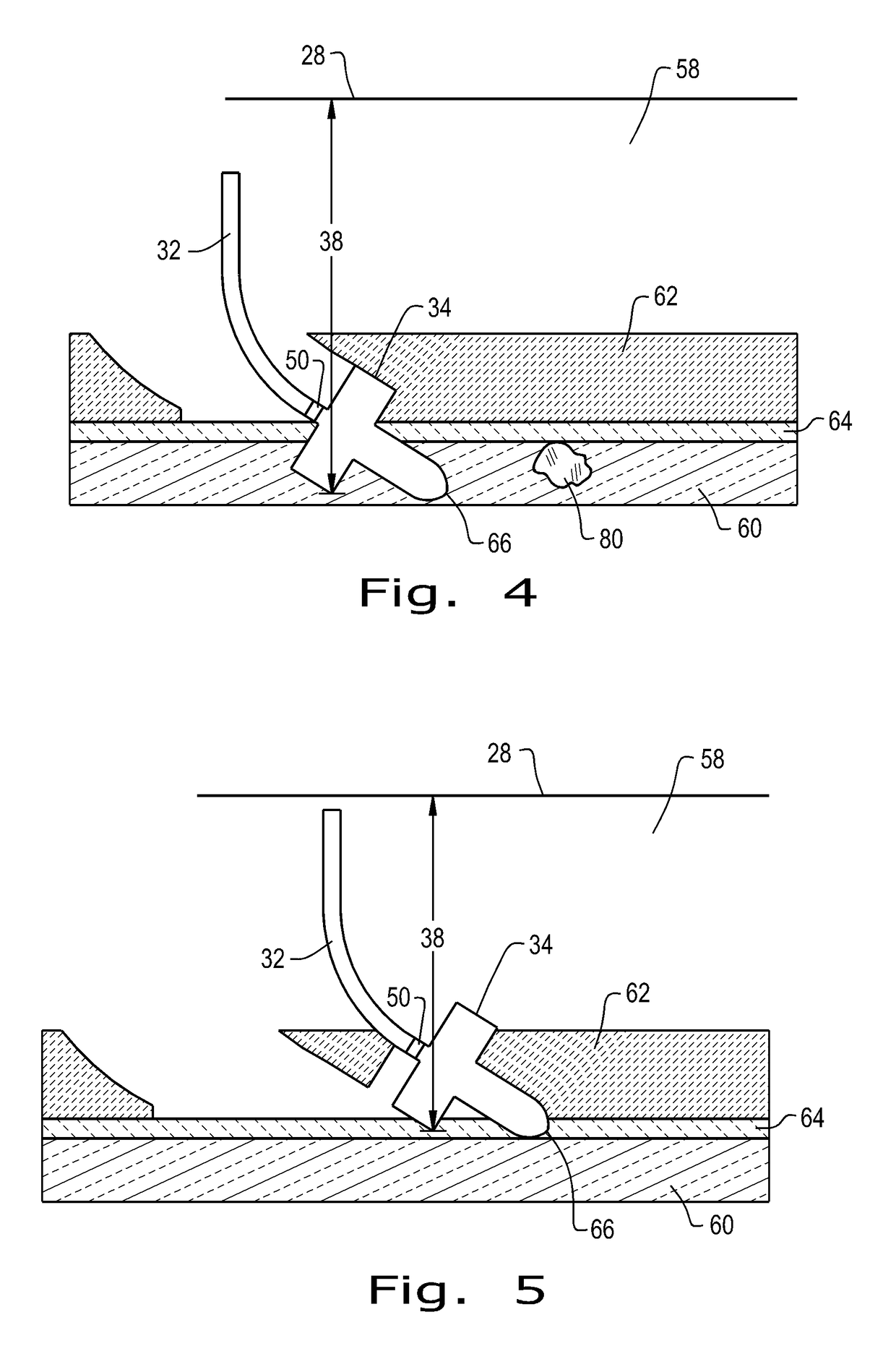 Agricultural implement with automatic shank depth control