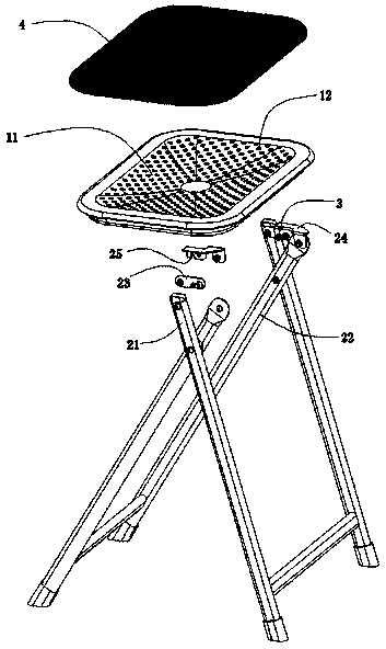 Advertising stool