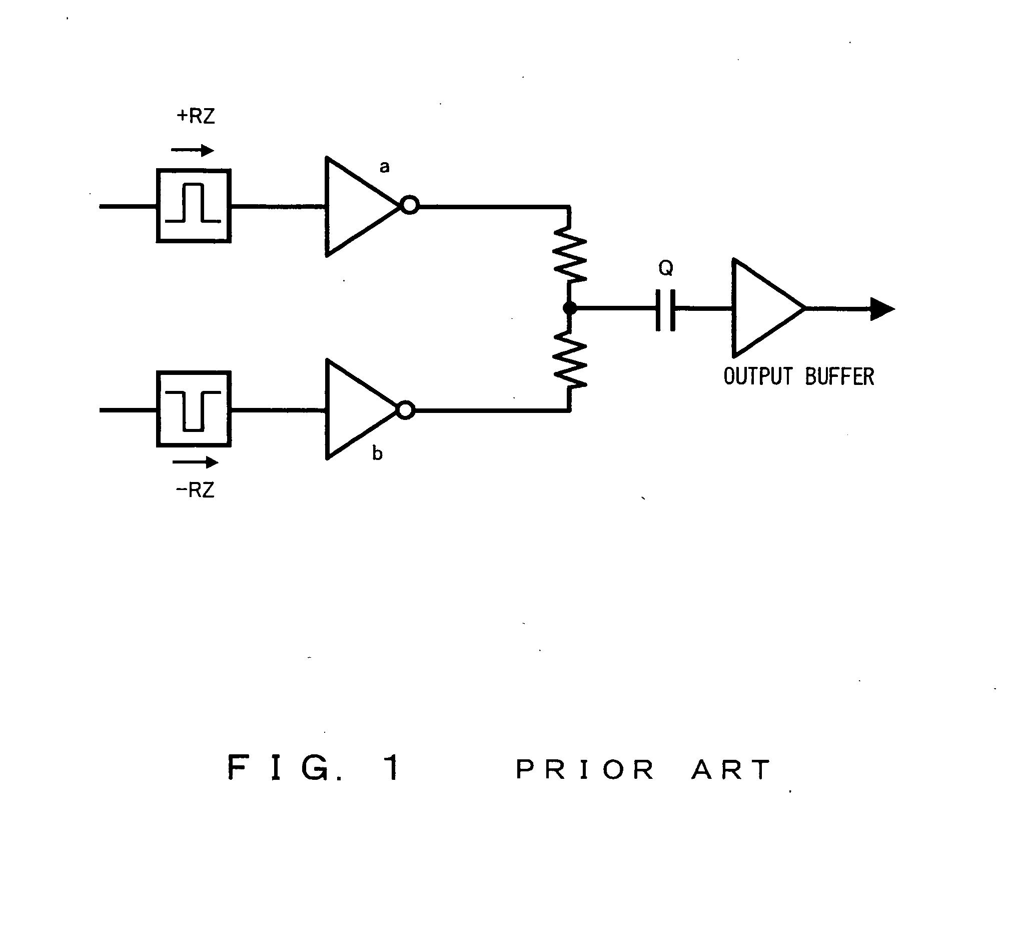 Pulse polarity modulation circuit