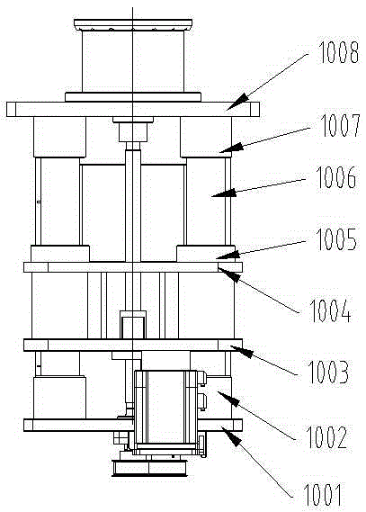 Multi-shaft lifting mechanical arm for extracting and injecting medicine