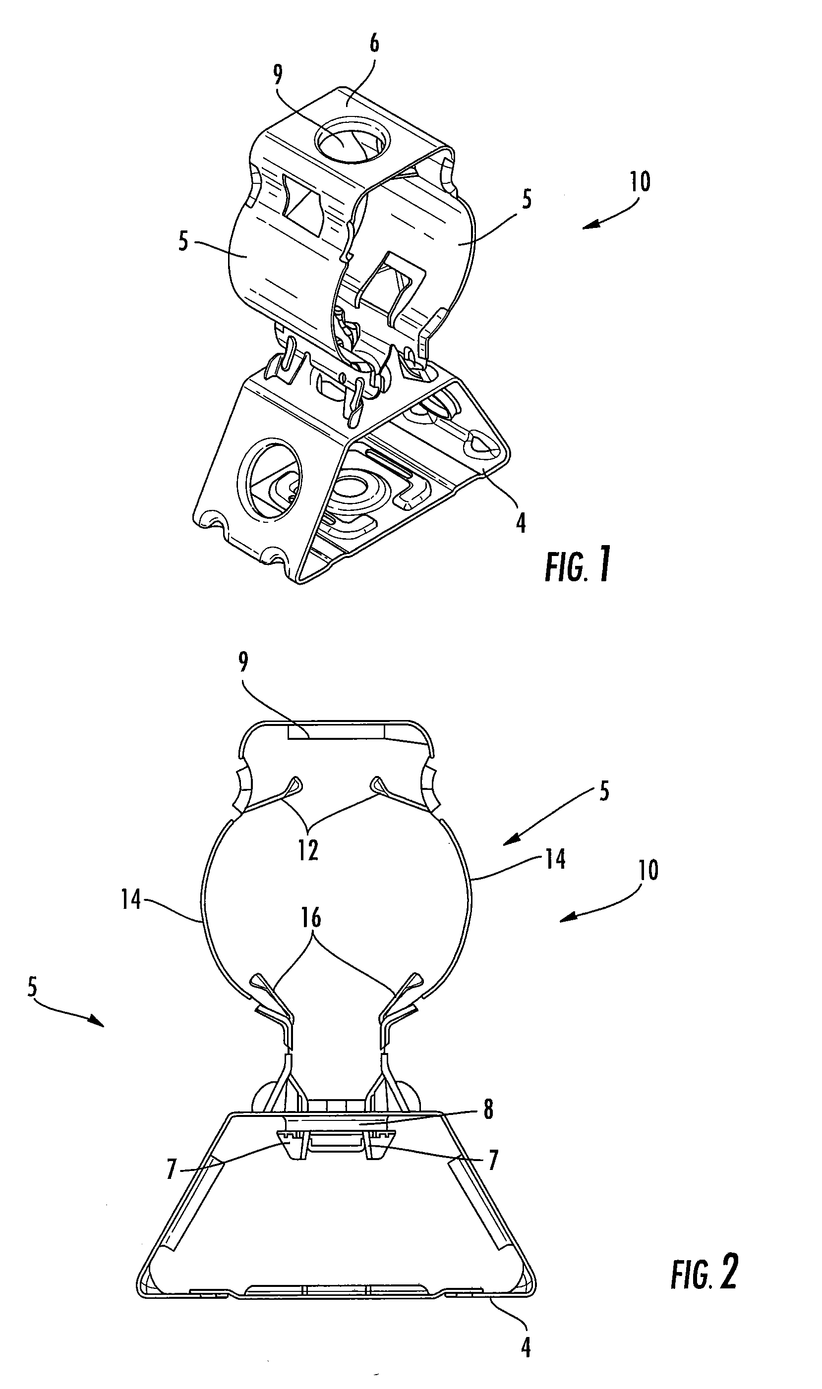 Hanger for mounting cables