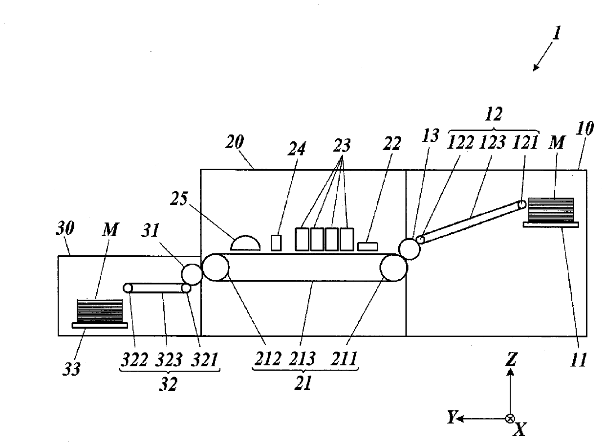 Image reading device and inkjet recording device