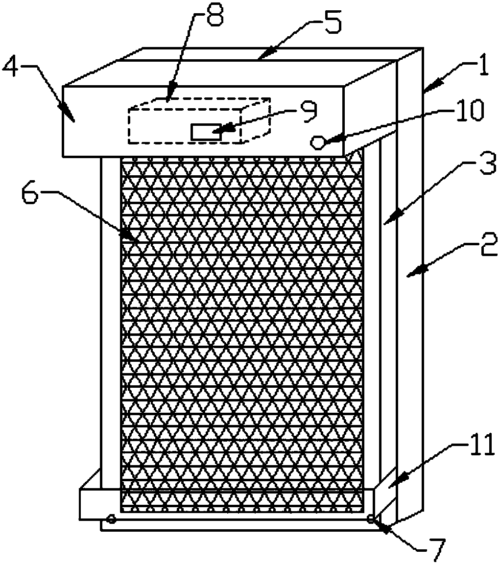 Novel object blocking device