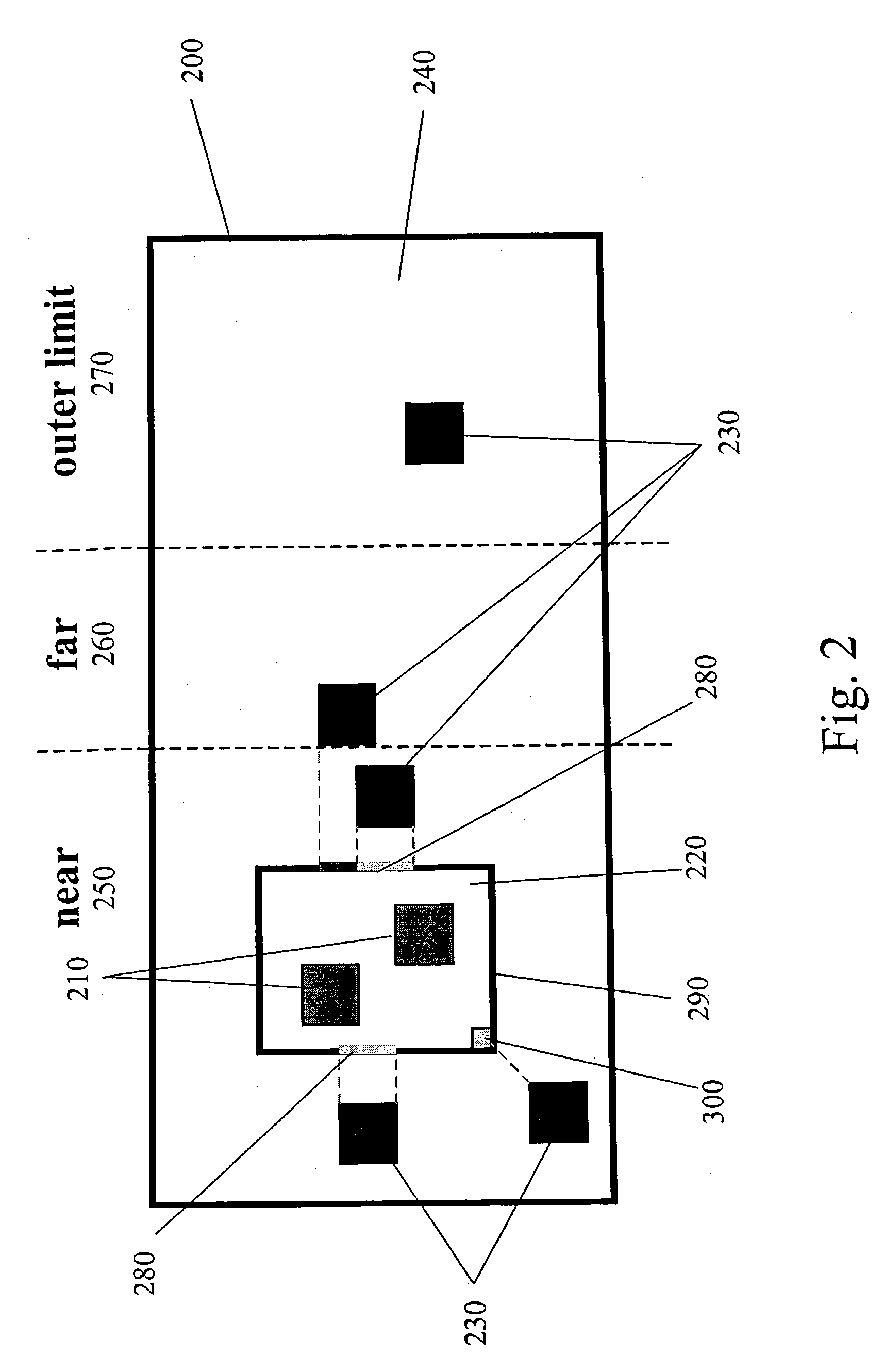 Methods and systems for indicating invisible contents of workspace