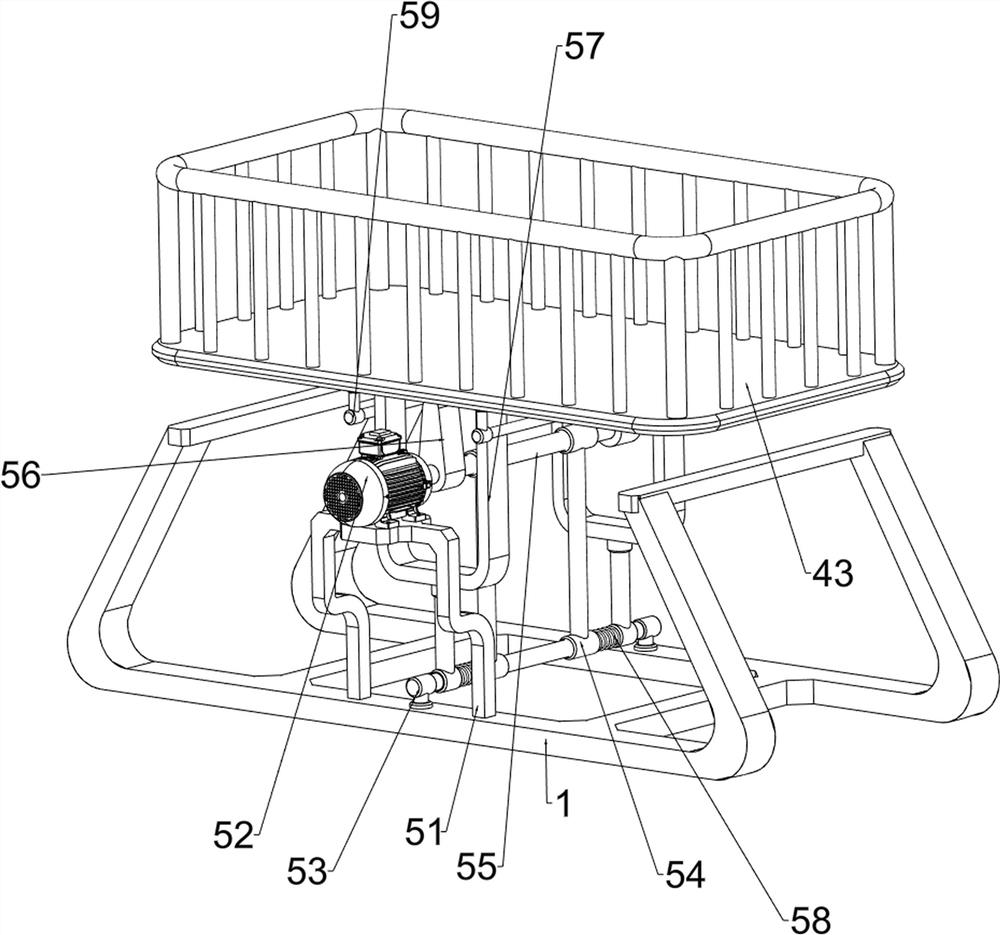 Shaking type infant resting bed