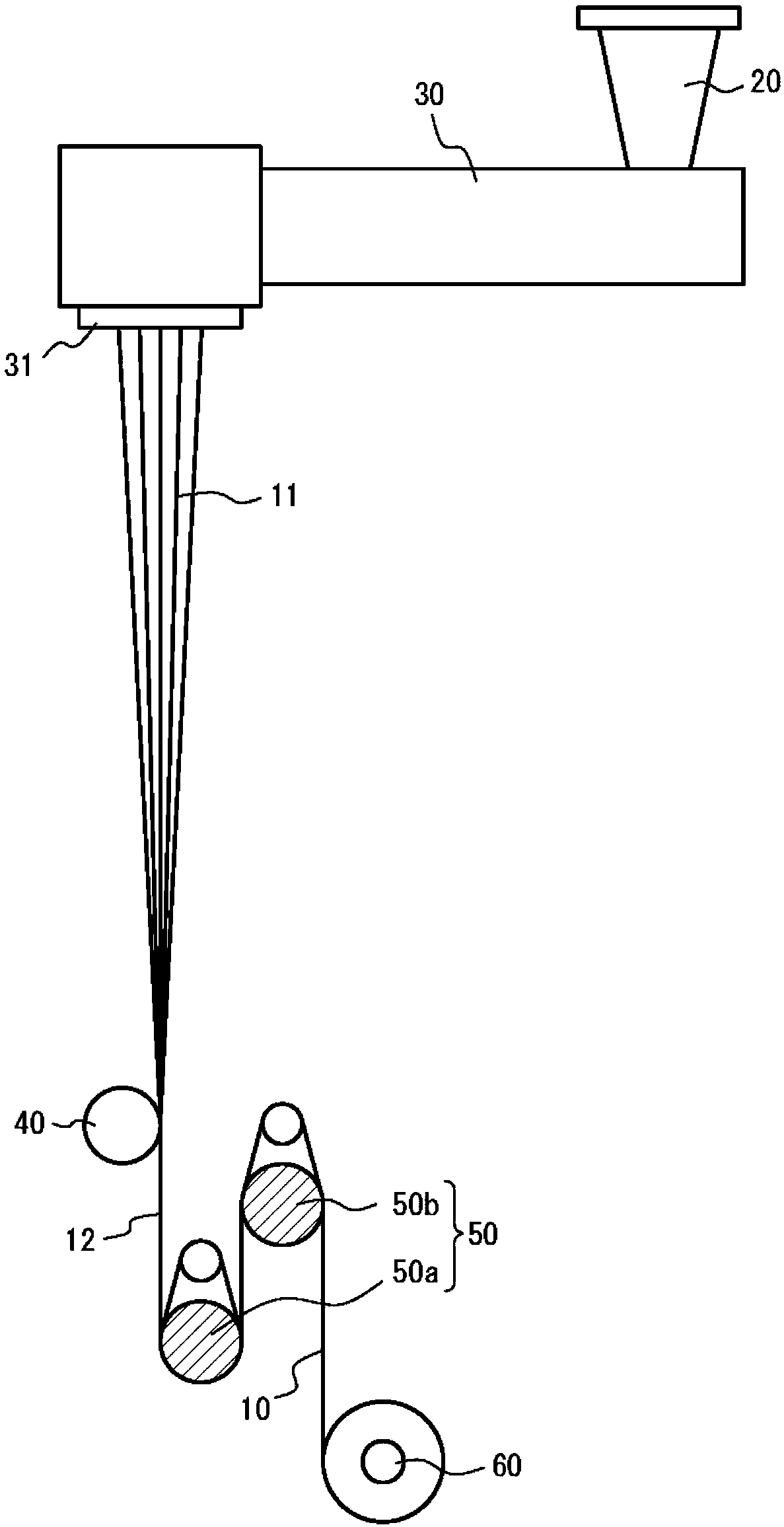 Fiber for tire, rubber/fiber complex, and tire