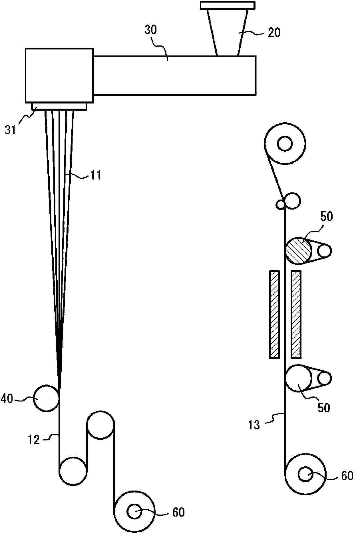 Fiber for tire, rubber/fiber complex, and tire