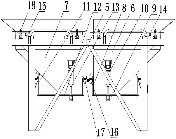 Concrete batching, stirring and conveying system and control method thereof