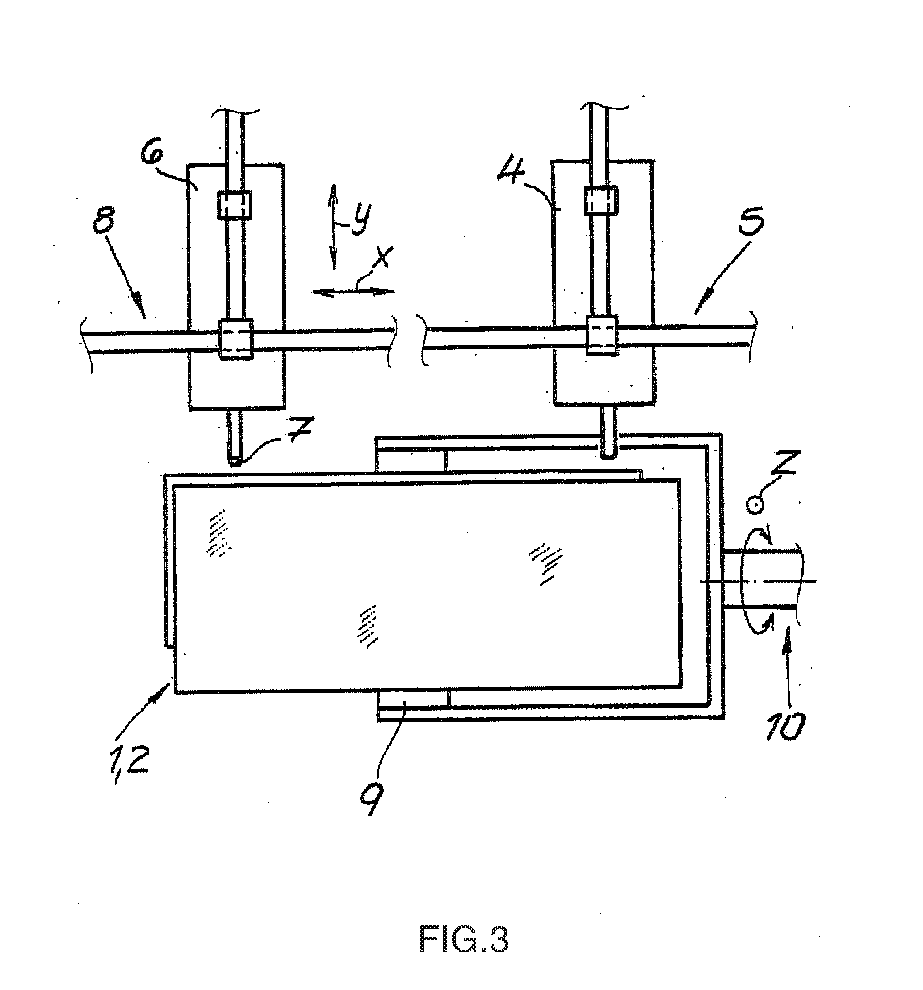 Method and device for applying a seal to a surface of a device housing for a motor vehicle