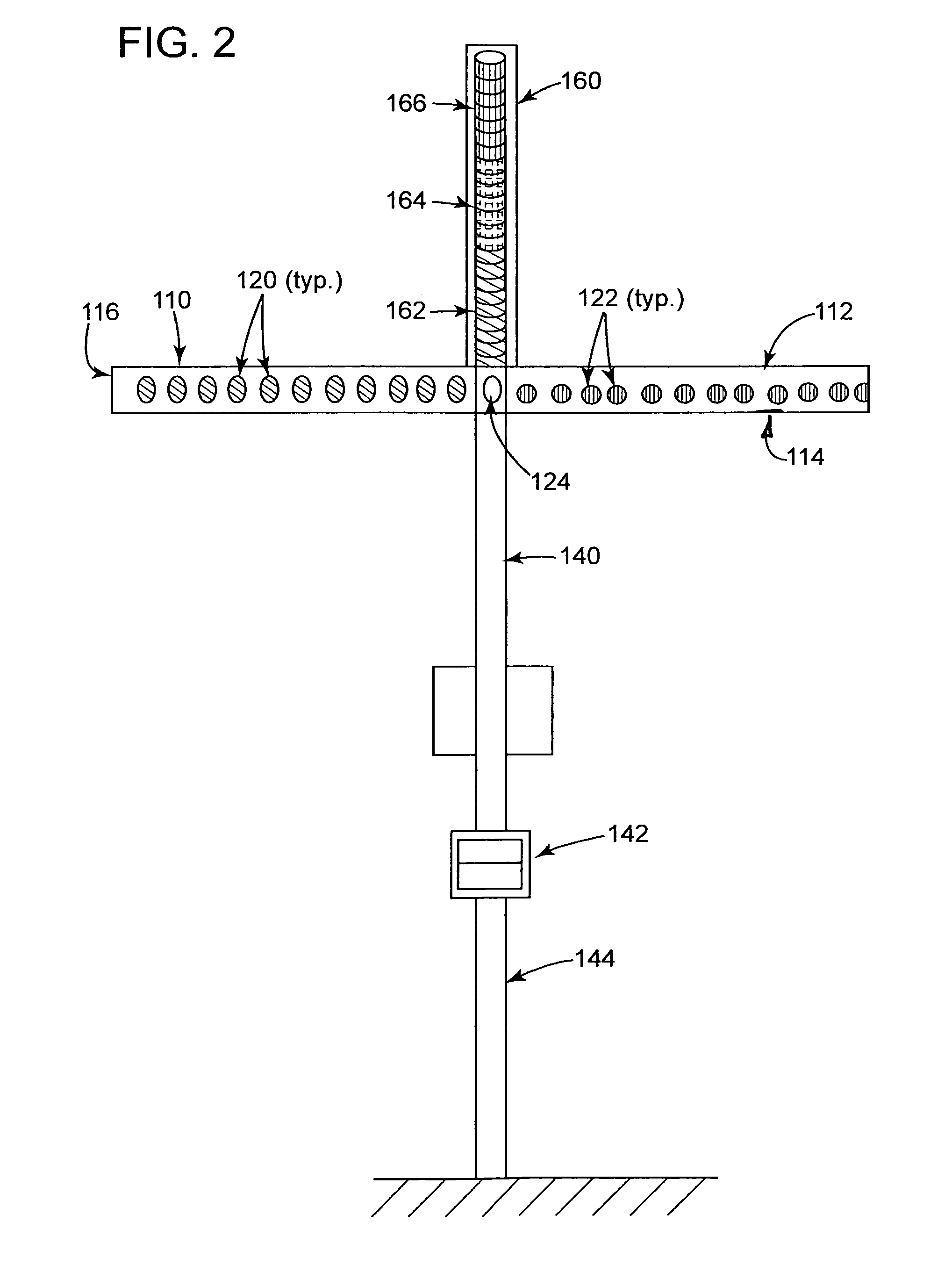 Illuminated directional wind speed indicator