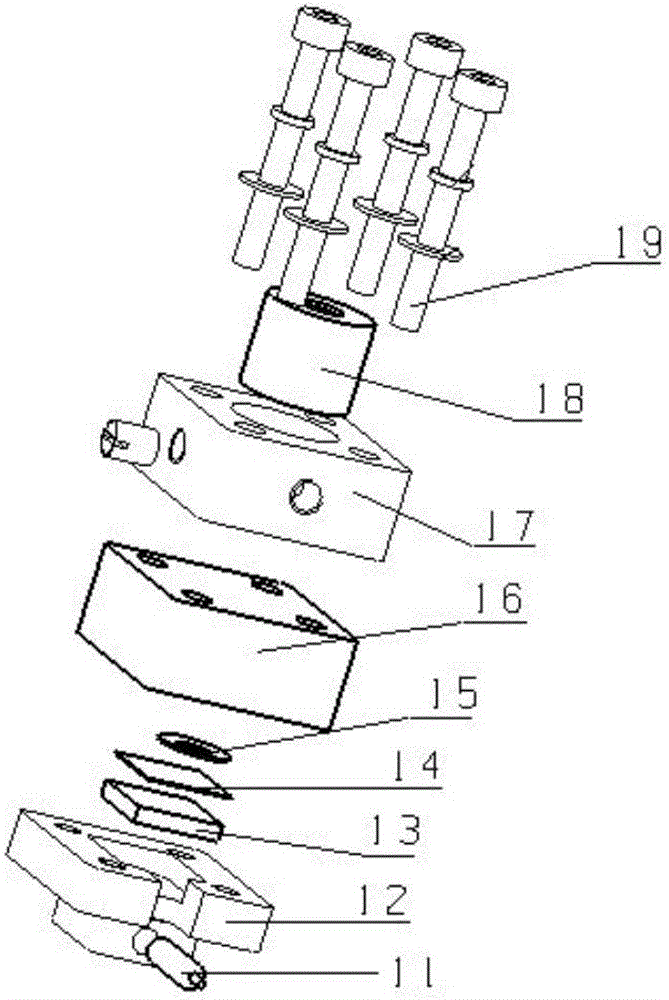 A kind of hot pressing head and hot pressing device