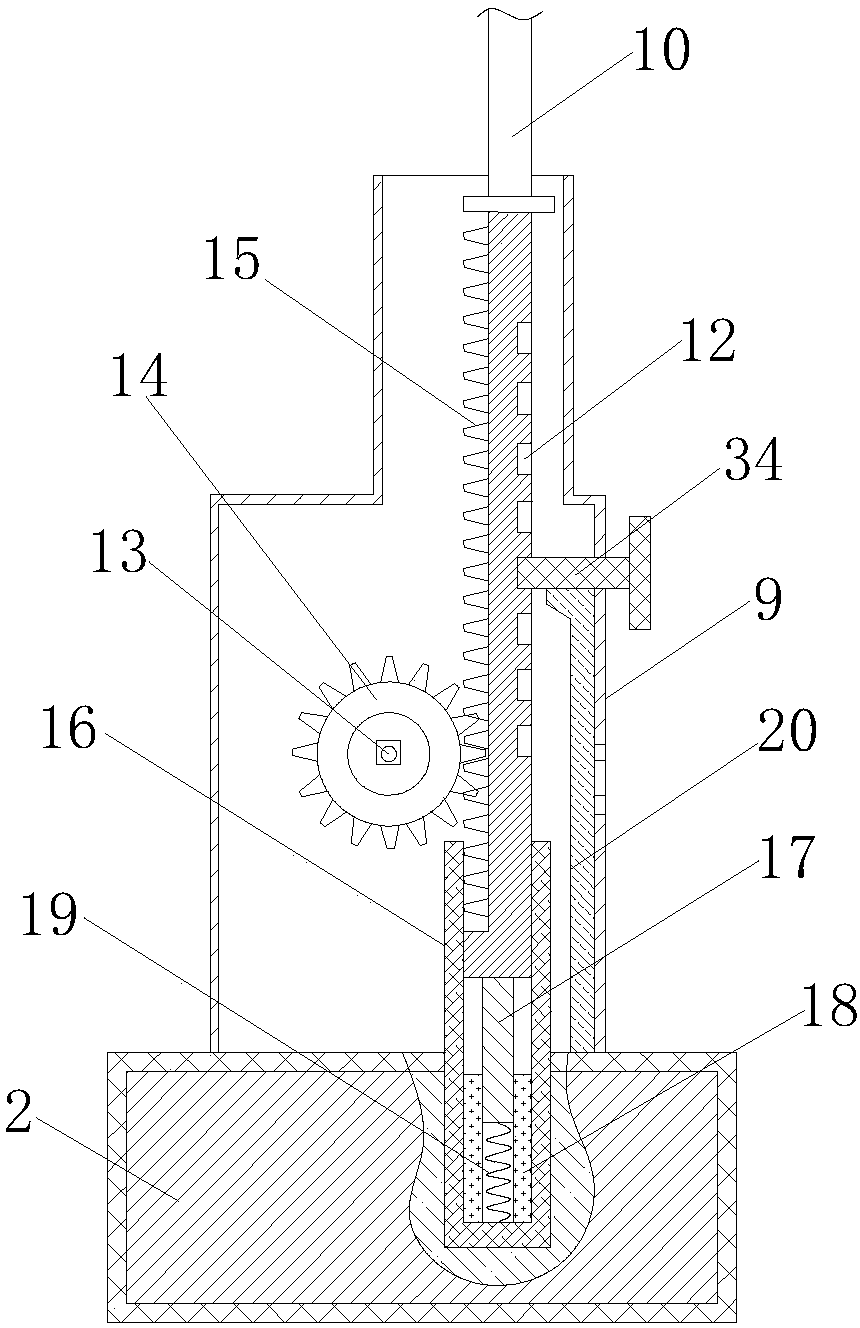 Buoyancy experiment device used for physics teaching