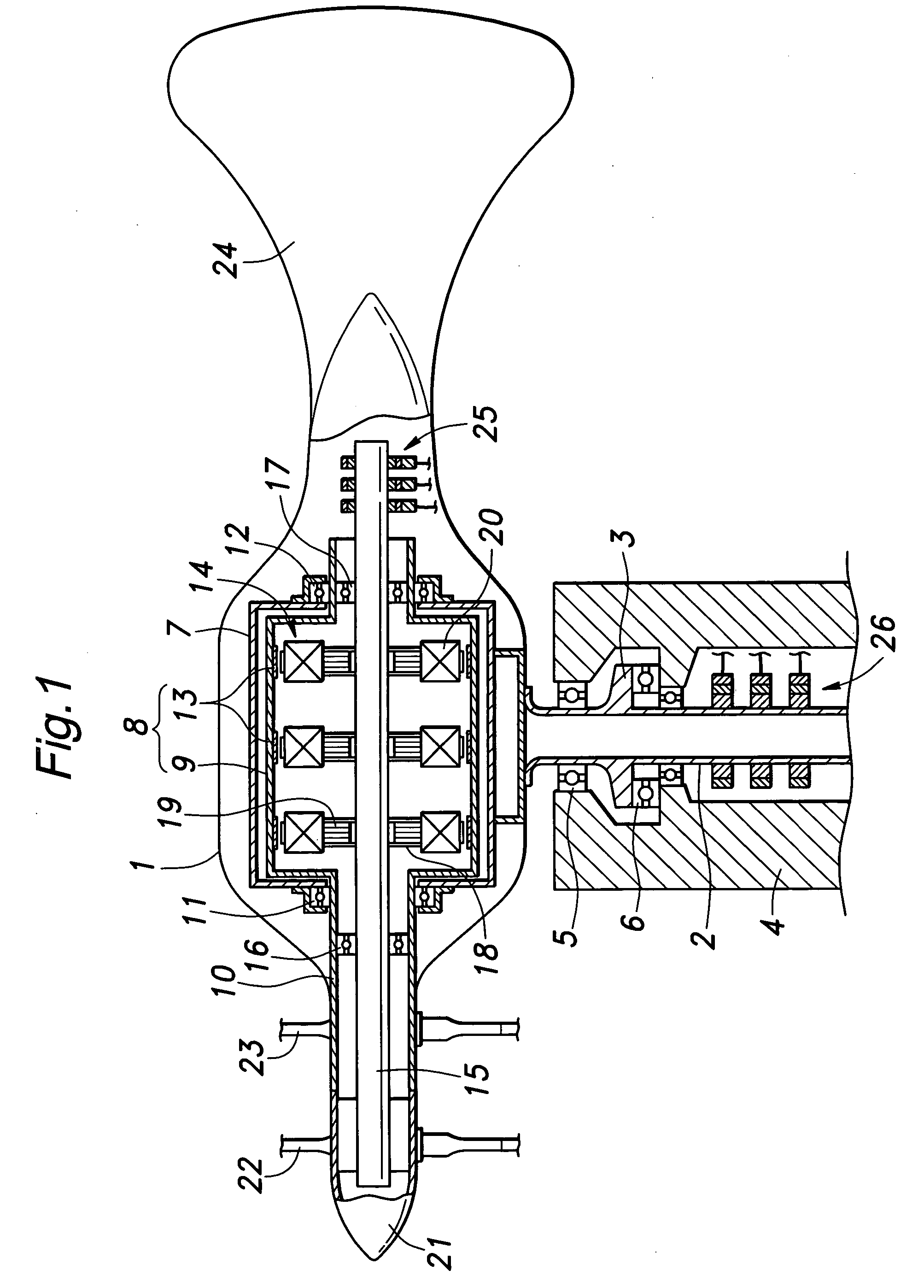 Wind power generating system