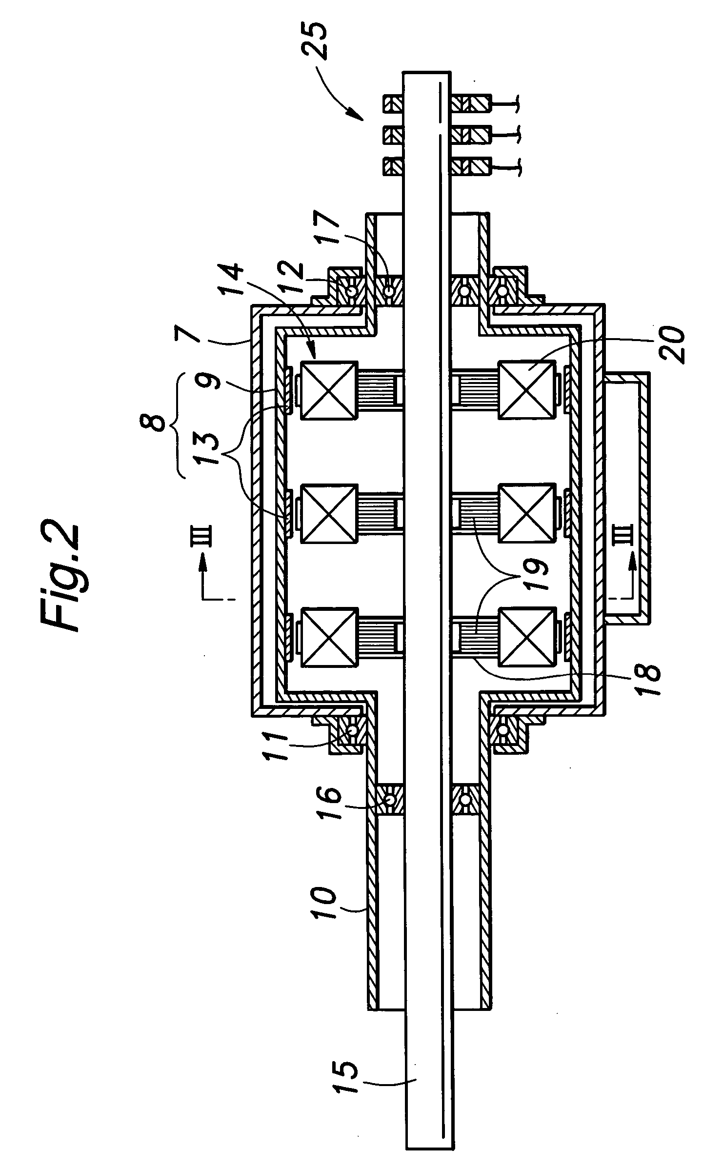 Wind power generating system