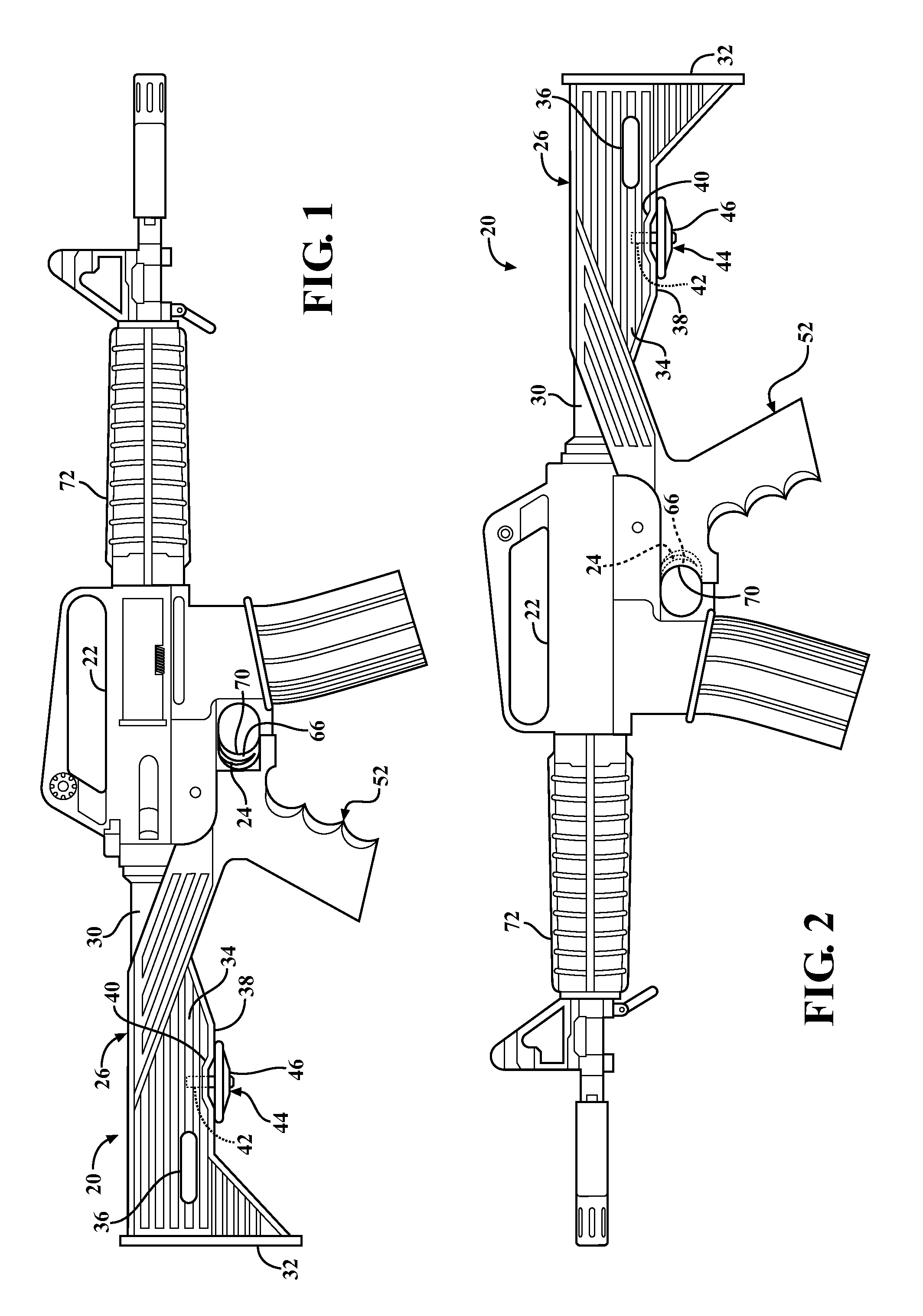 Method of shooting a semi-automatic firearm