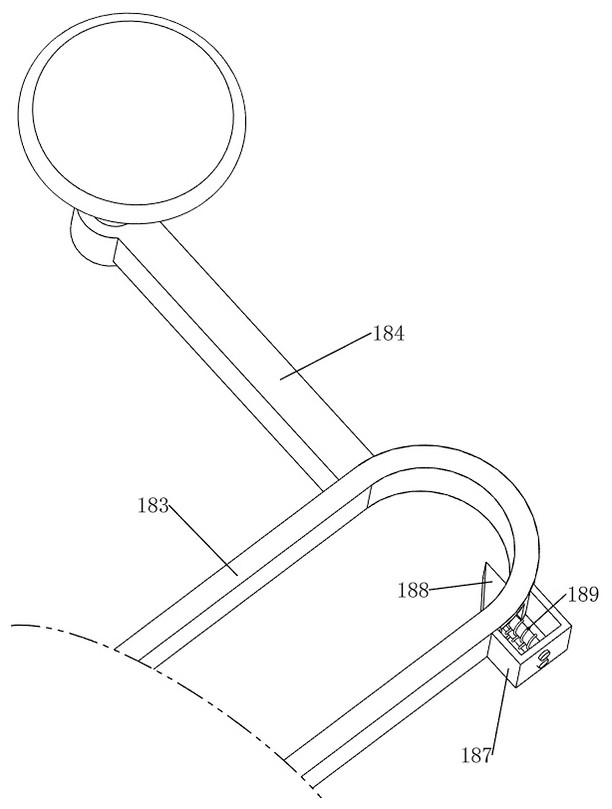 Rotary drying device convenient for improving filling performance of casings