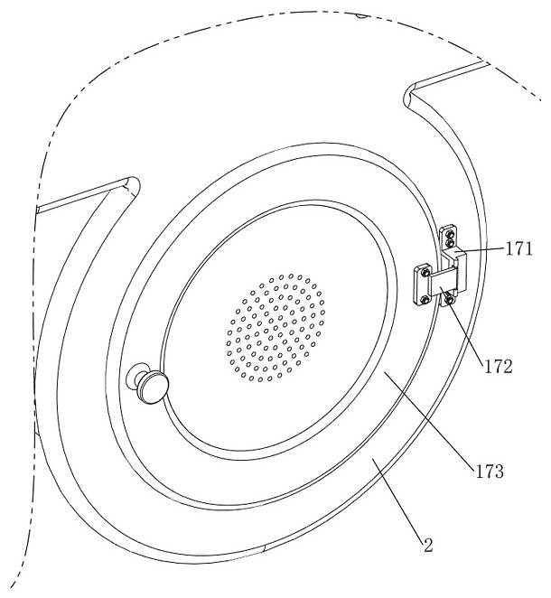 Rotary drying device convenient for improving filling performance of casings