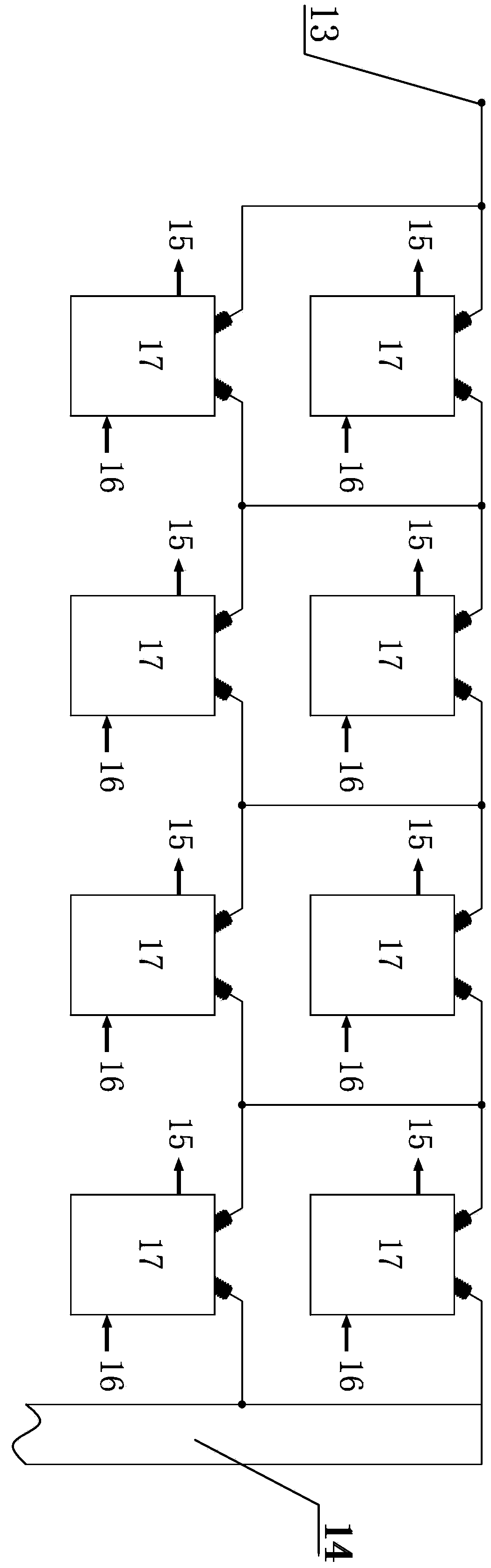 Combined type direct-heating resistance furnace