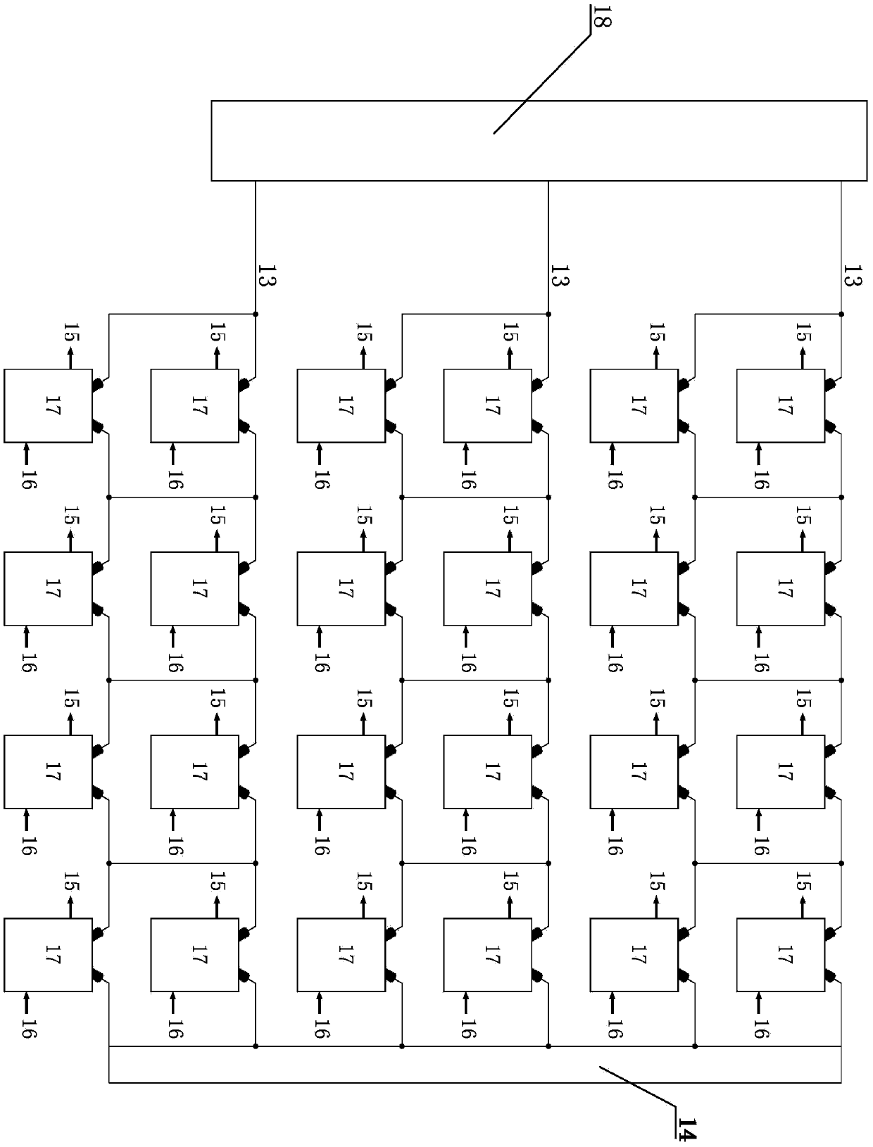 Combined type direct-heating resistance furnace