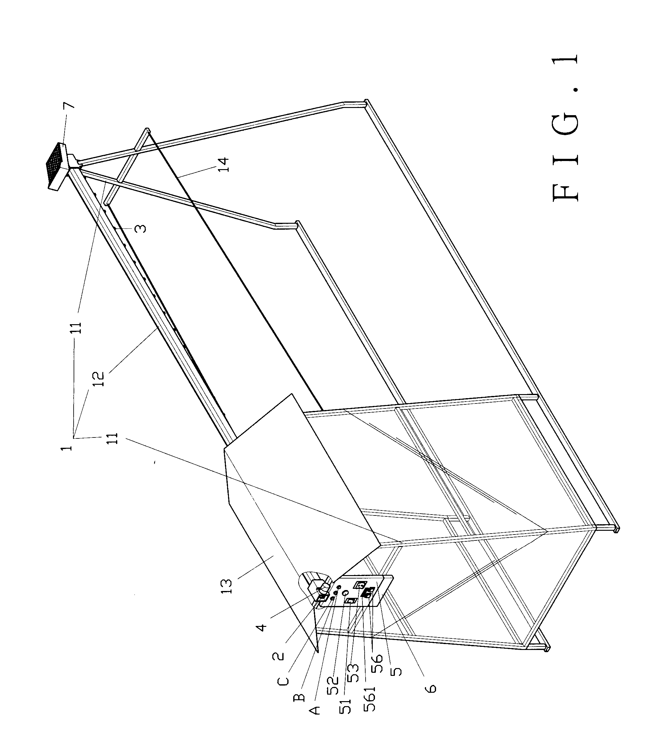 Collapsible clothes hanger structure