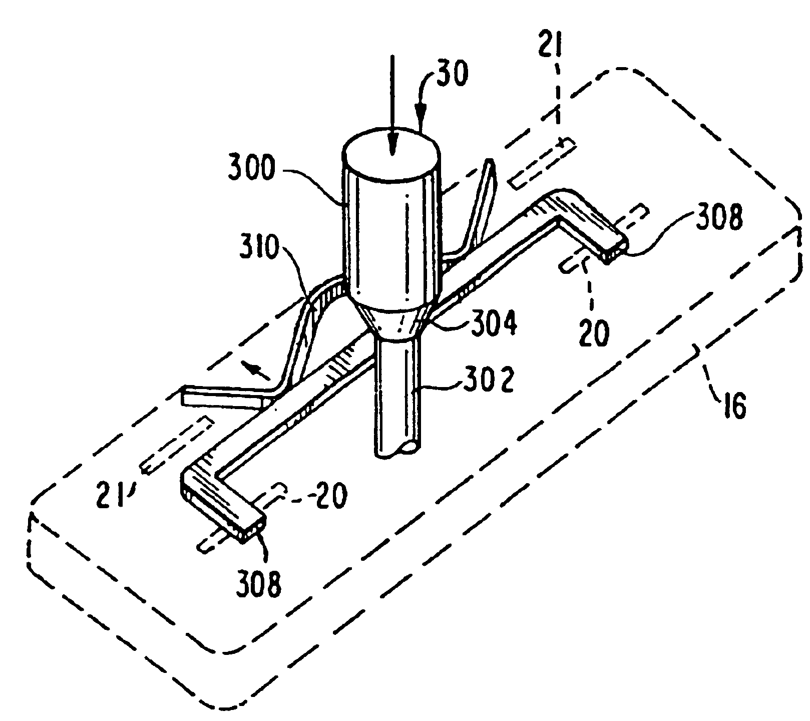 GFCI receptacle having blocking means