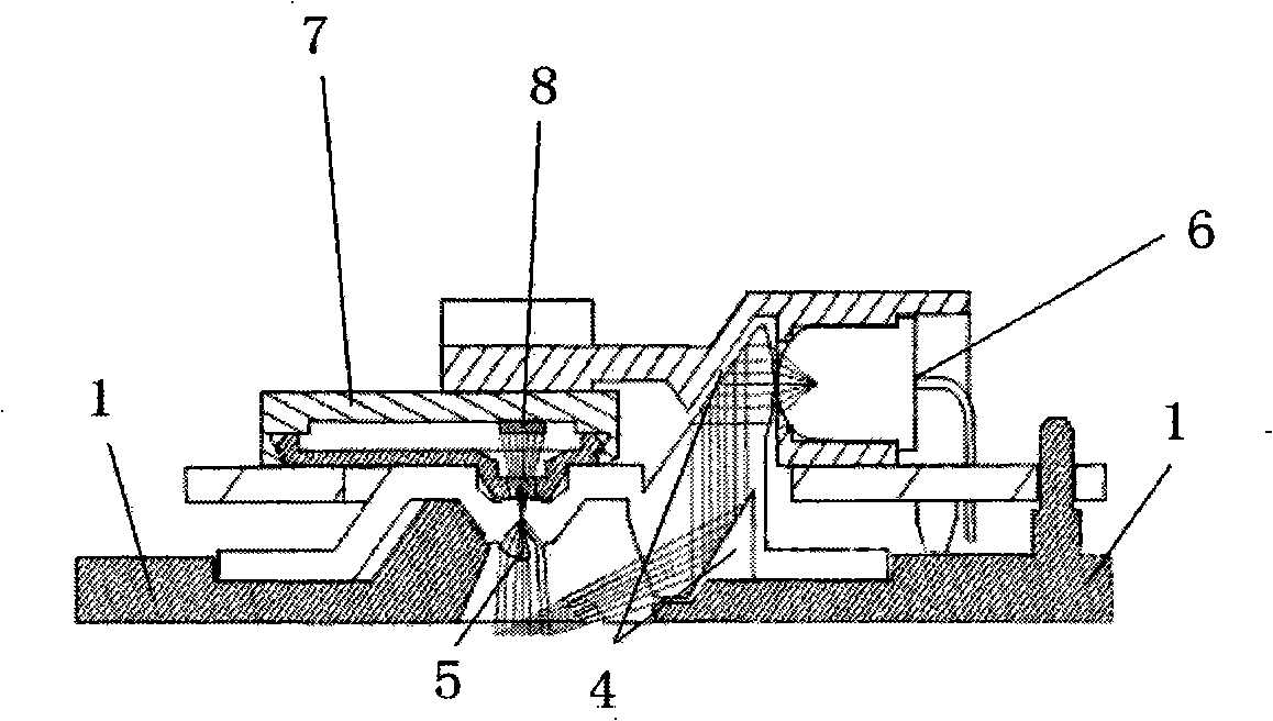 Inverting roller type positioning mobile robot