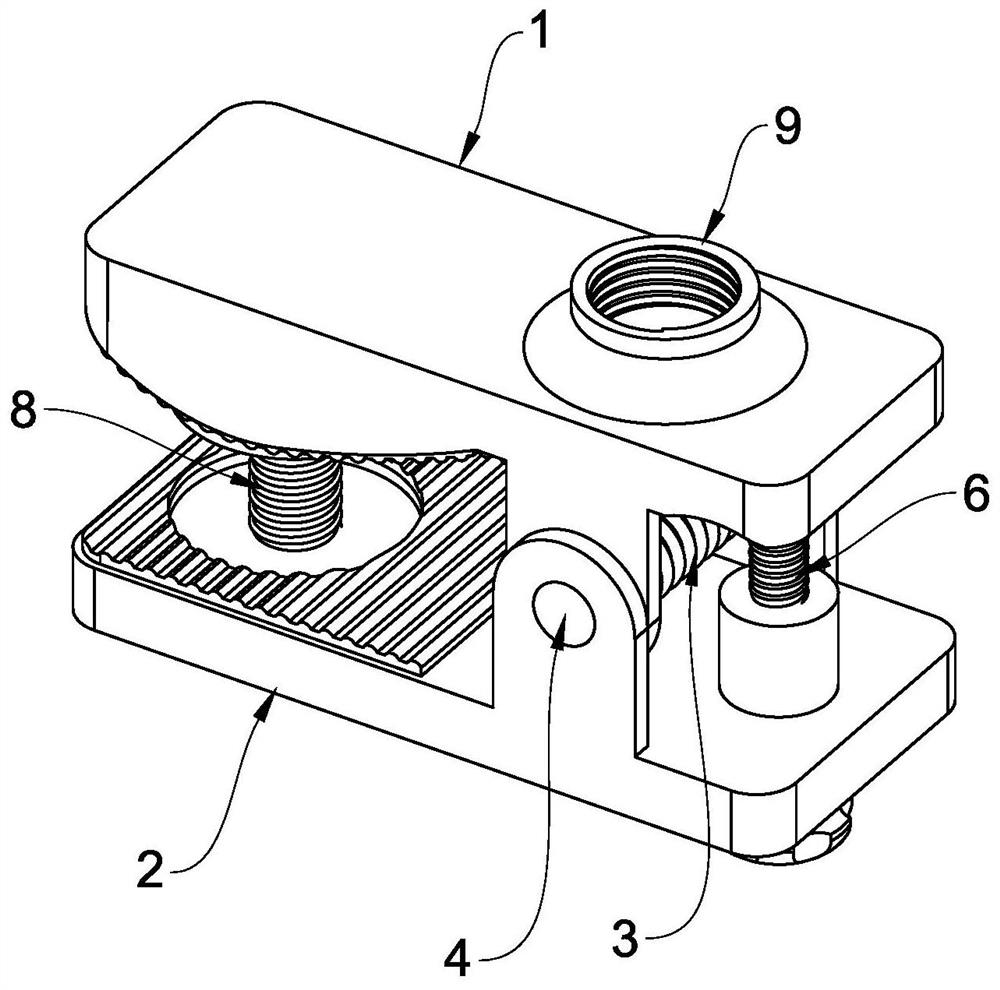 Firmly-clamping lever-type clamping device