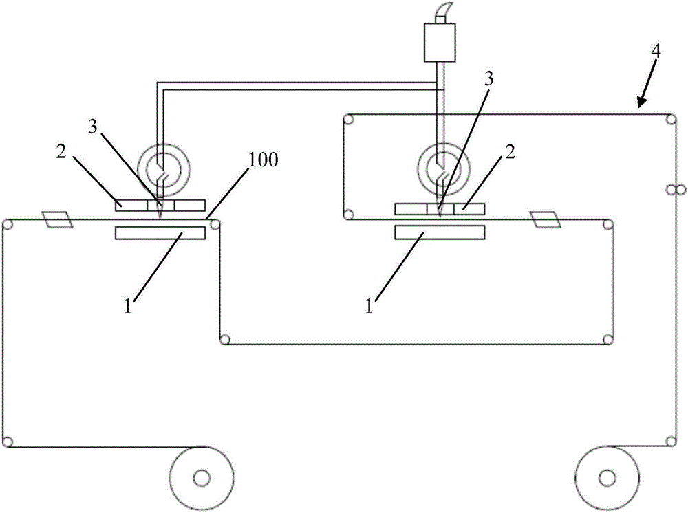 Method for removing pole piece coating and pole piece coating cleaning device