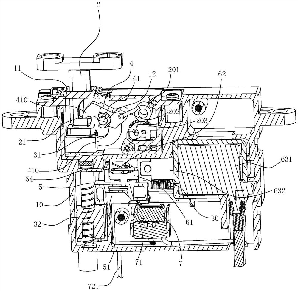 Door lock structure for electric appliance and cleaning machine applying door lock structure