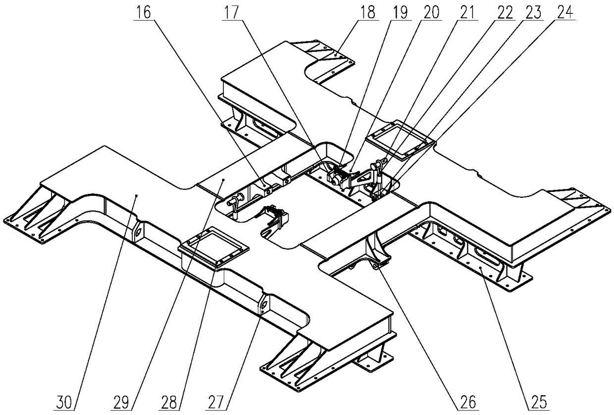 A kind of maglev rail vehicle and its bogie