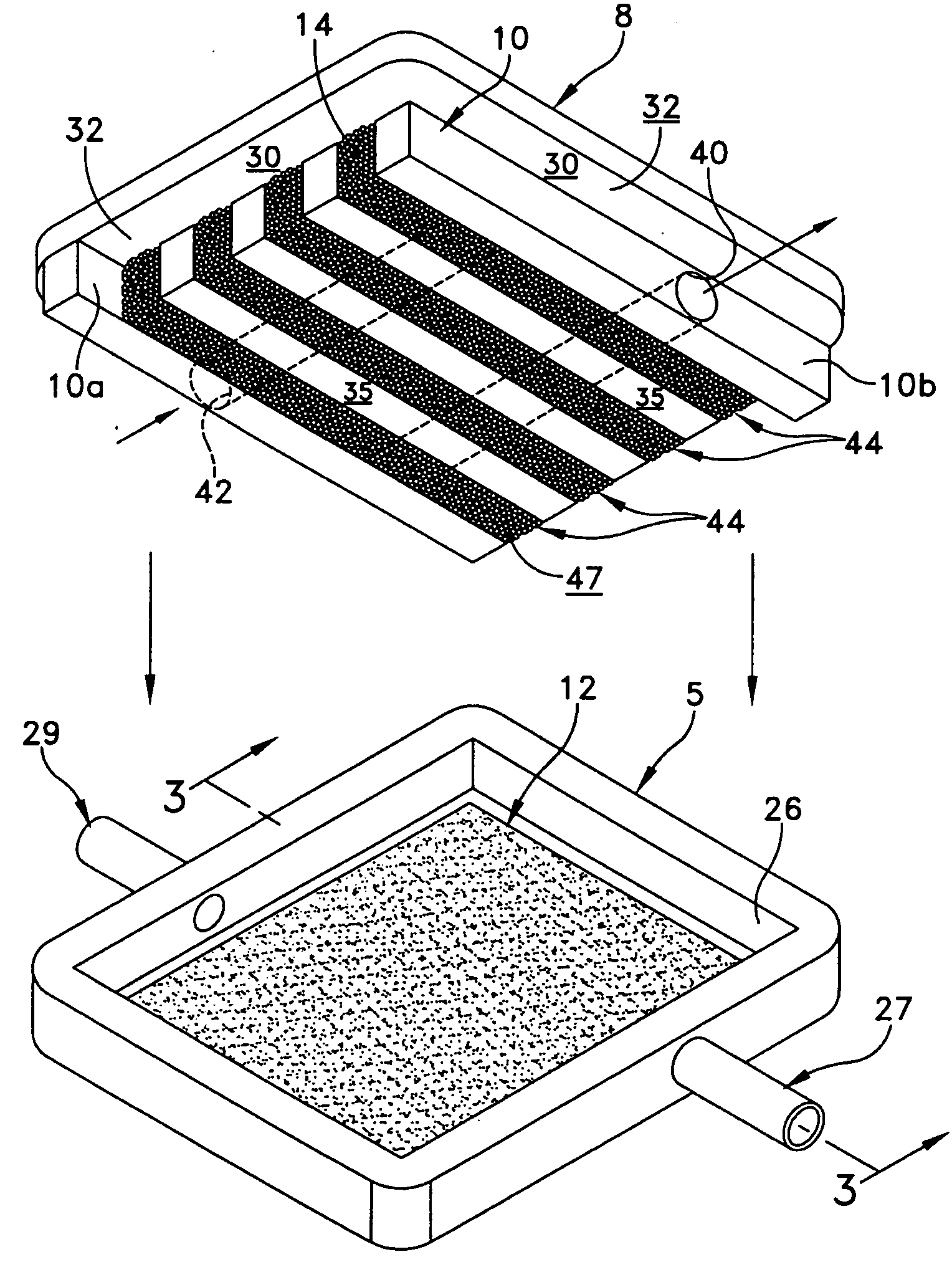 Porous media cold plate