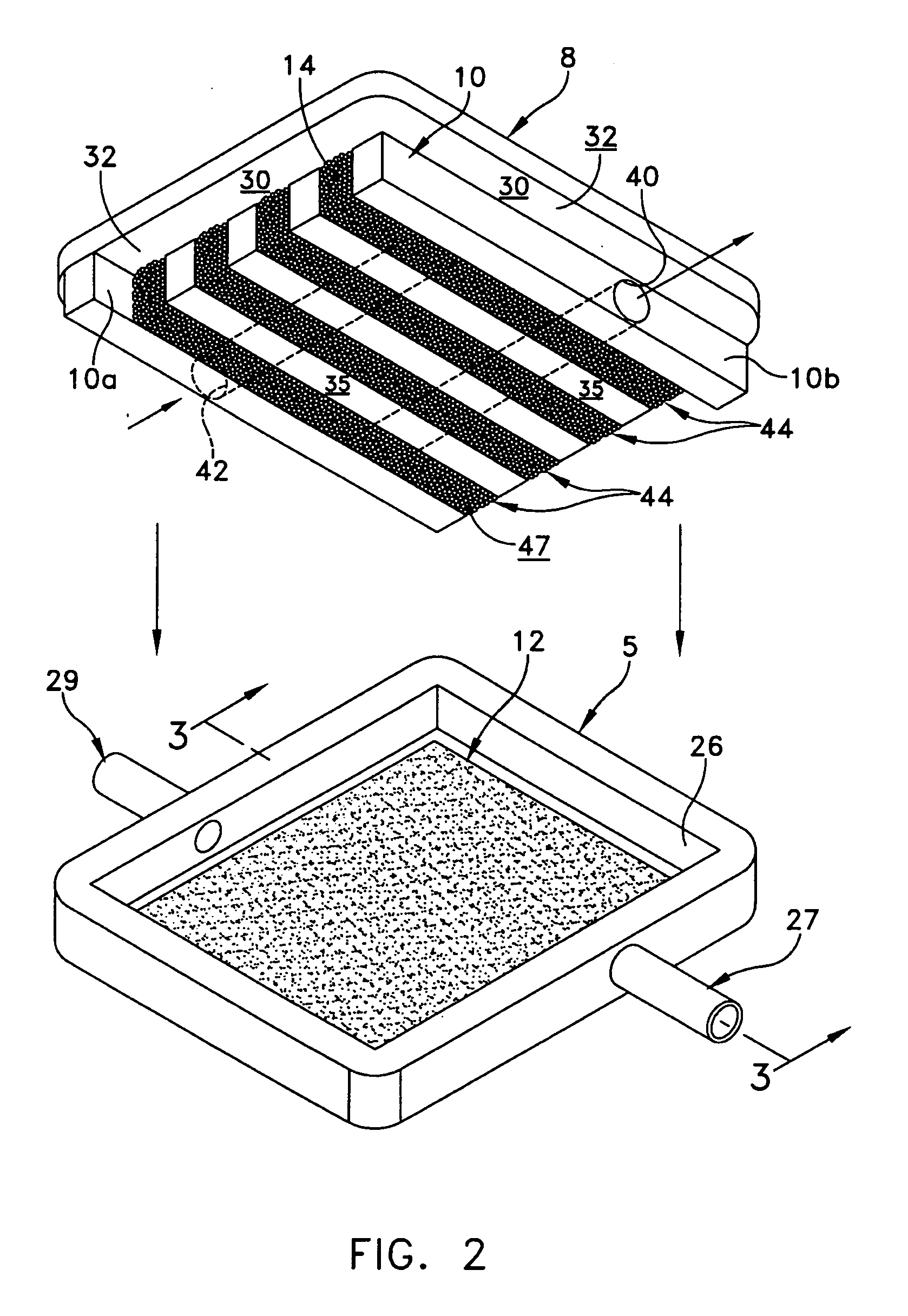 Porous media cold plate