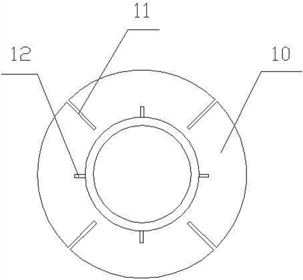 Double-cone rotation vacuum drier internally provided with water spray pipes and scrapers